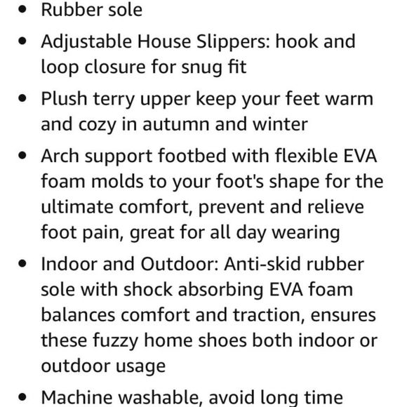 Adjustable House Slippers With Arch Support - Picture 9 of 9